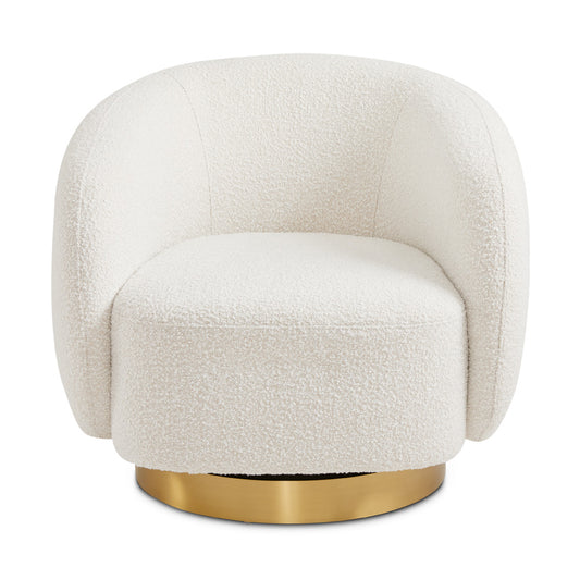 Georgina Swivel Accent Chair - Ella and Ross Furniture