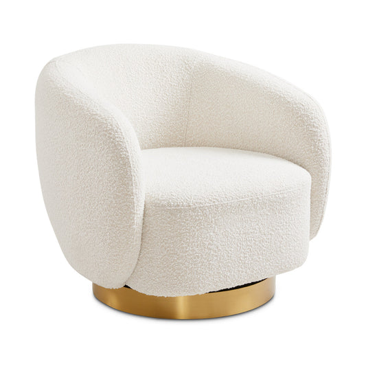Georgina Swivel Accent Chair - Ella and Ross Furniture