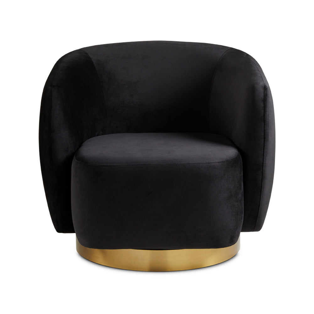 Georgina Swivel Accent Chair - Ella and Ross Furniture