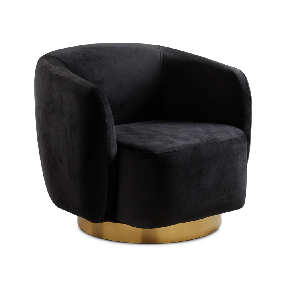 Georgina Swivel Accent Chair - Ella and Ross Furniture