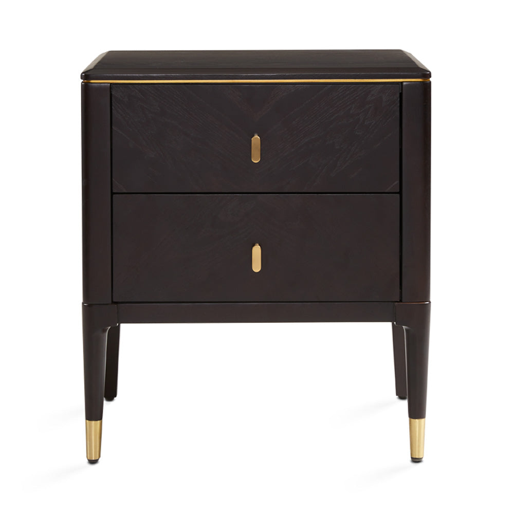 Horizon Ash Wood Nightstand - Ella and Ross Furniture