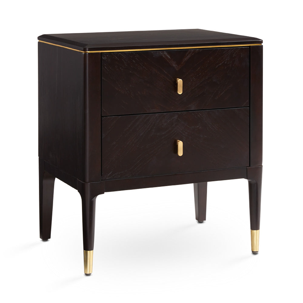 Horizon Ash Wood Nightstand - Ella and Ross Furniture