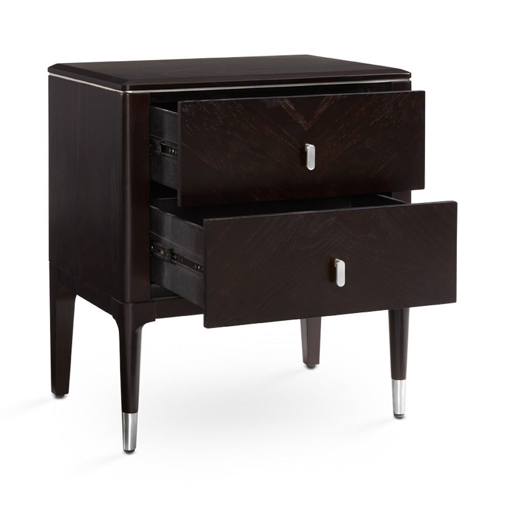 Horizon Ash Wood Nightstand - Ella and Ross Furniture