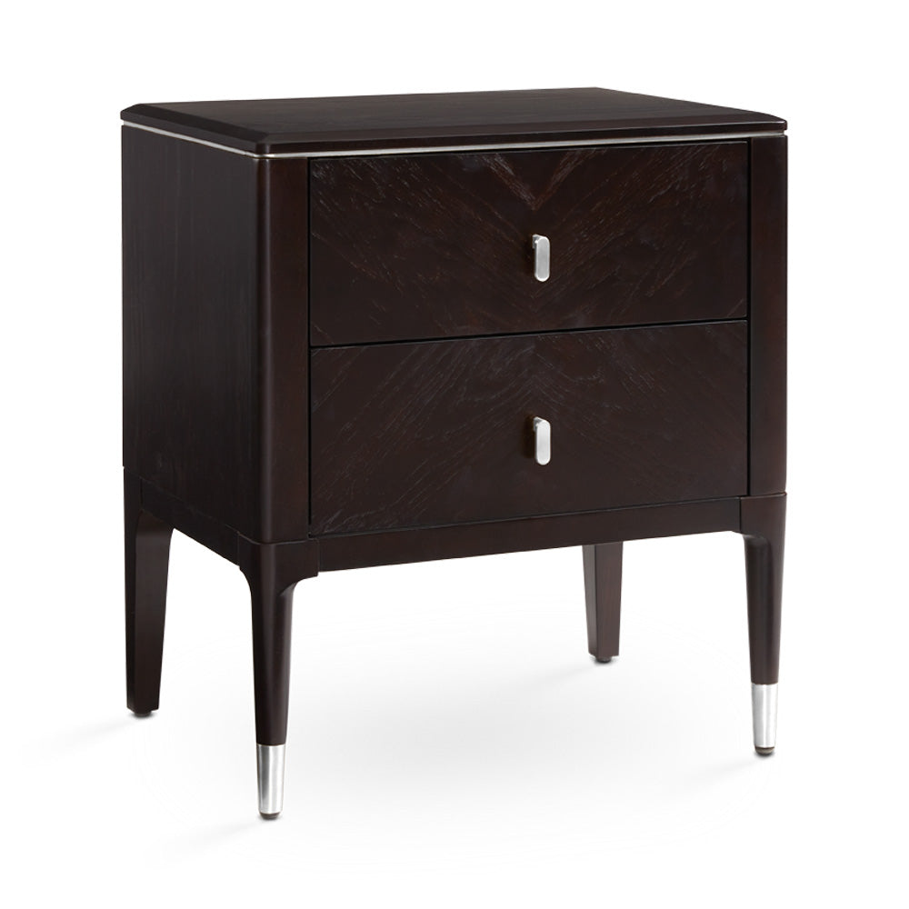 Horizon Ash Wood Nightstand - Ella and Ross Furniture