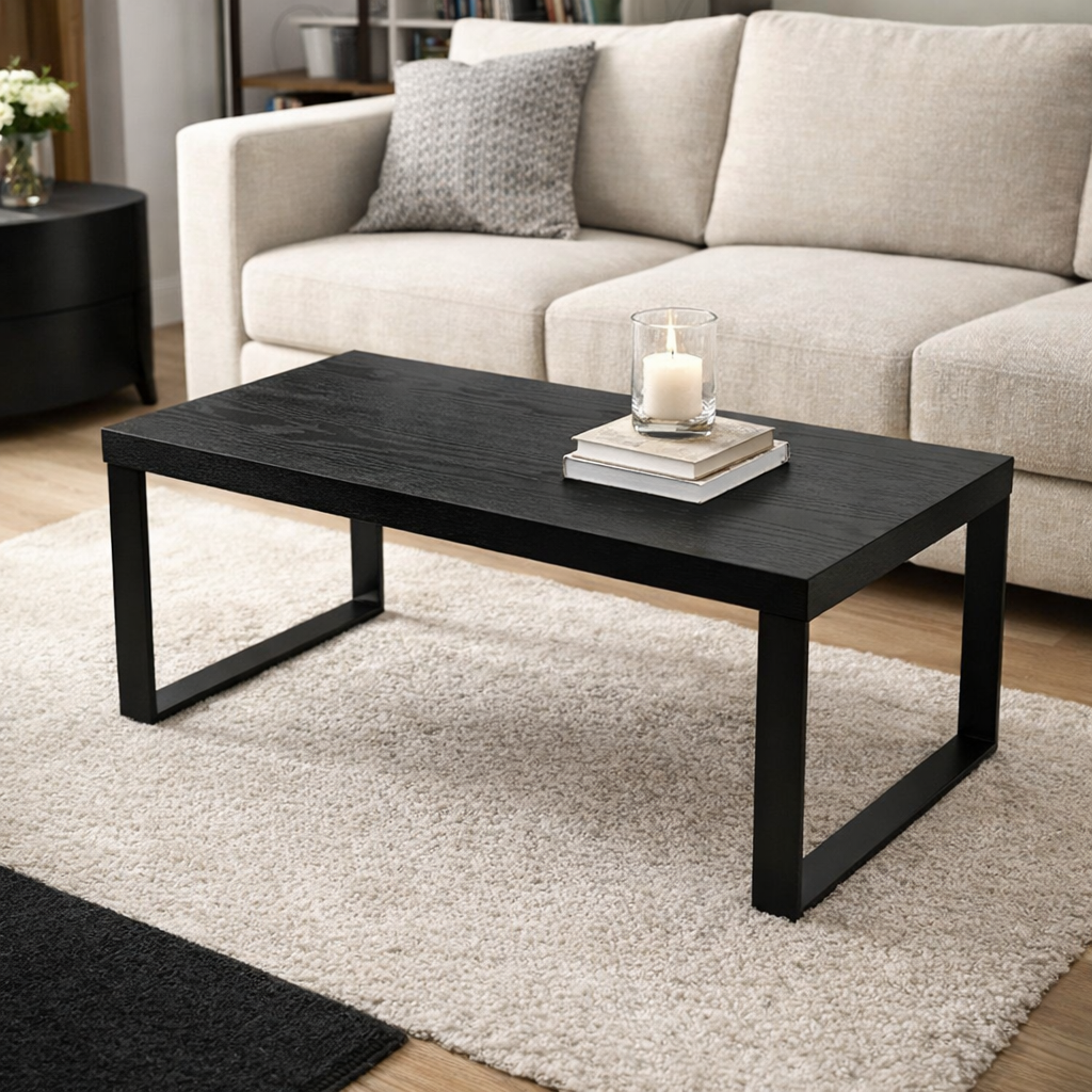 Hudson Wood Coffee Table - Ella and Ross Furniture