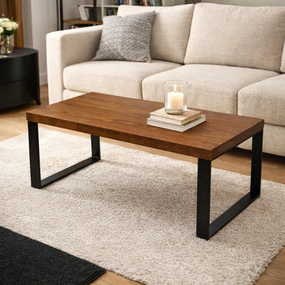 Hudson Wood Coffee Table - Ella and Ross Furniture