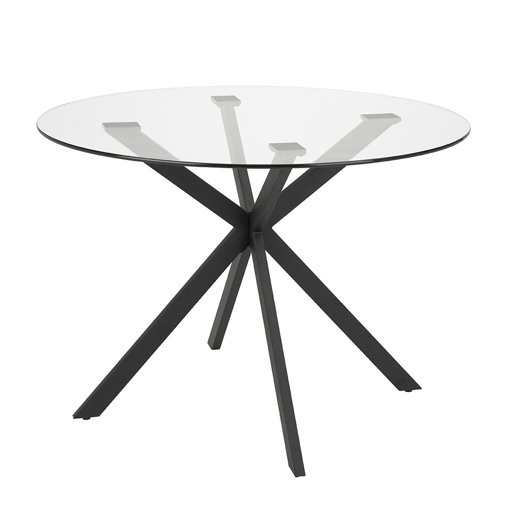 Ivanna Black Dining Table - Ella and Ross Furniture