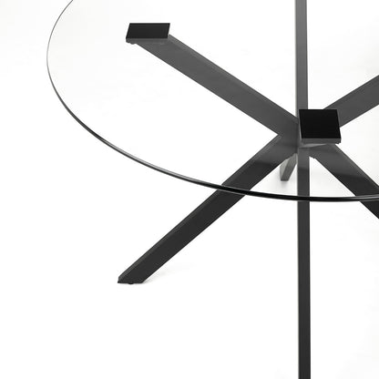 Ivanna Black Dining Table - Ella and Ross Furniture