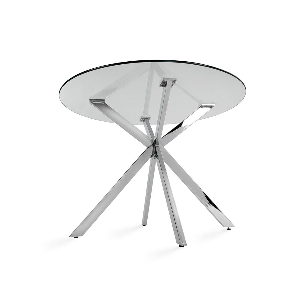 Ivanna Silver Dining Table - Ella and Ross Furniture