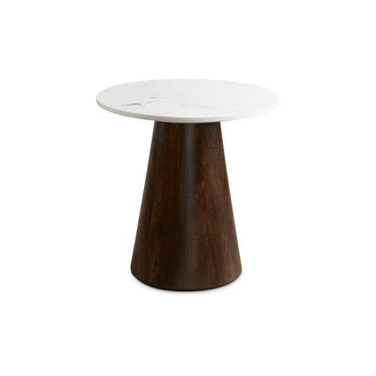 Ryder End Table with Marble Top - Ella and Ross Furniture