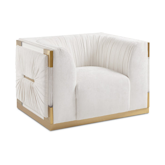 Julius Gold Accent Chair - Ella and Ross Furniture