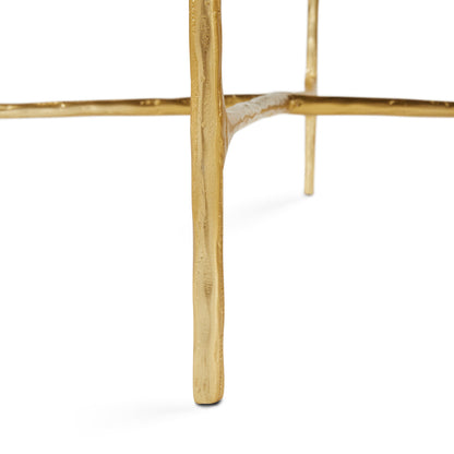 Kali Marble Coffee Table - Gold - Ella and Ross Furniture