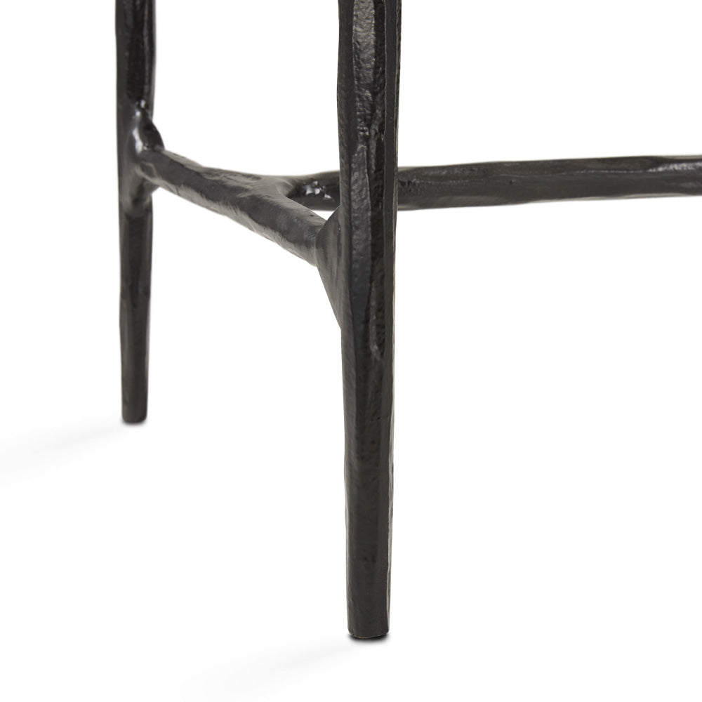 Kali Marble Console Table - Black - Ella and Ross Furniture