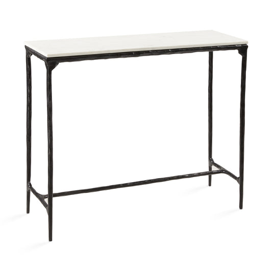 Kali Marble Console Table - Black