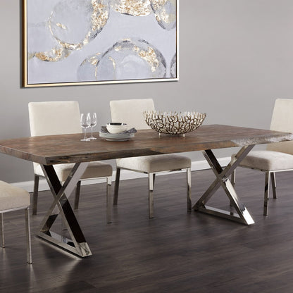 Jako Organic Live Edge Dining Table - 94" - Ella and Ross Furniture