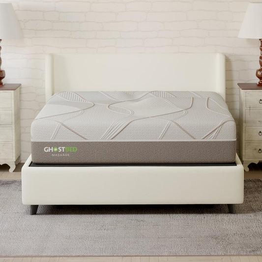 GhostBed 12" Massage Foam Mattress - Ella and Ross Furniture