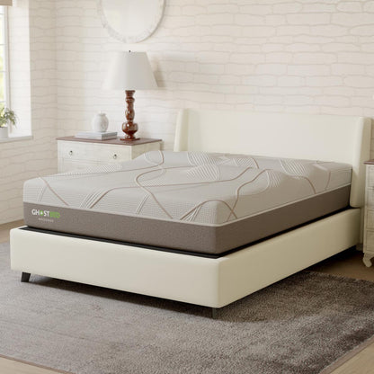 GhostBed 12" Massage Foam Mattress - Ella and Ross Furniture