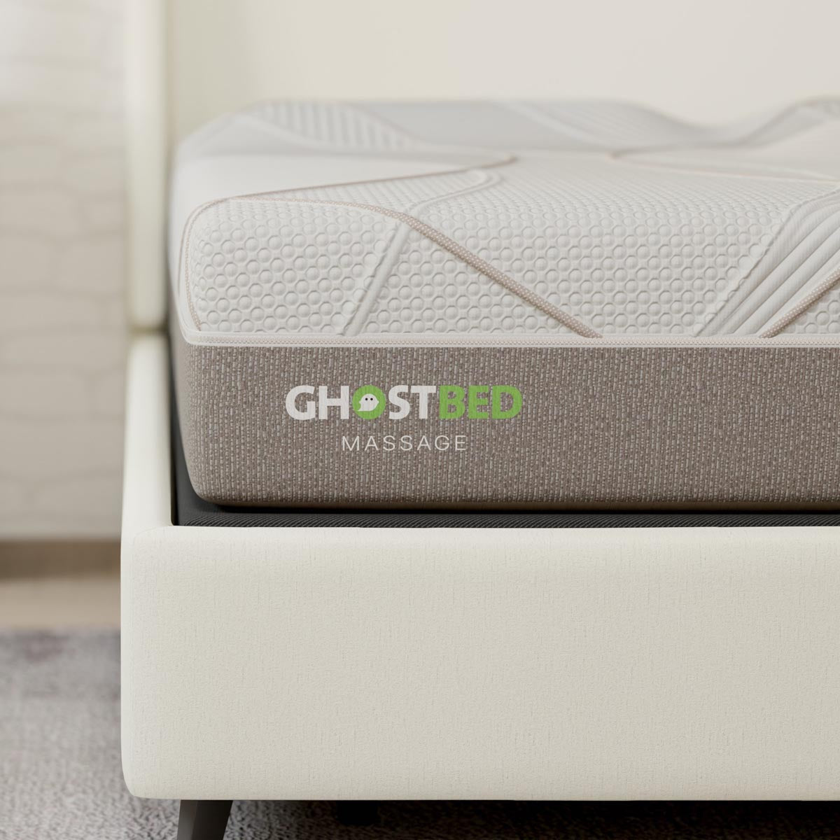 GhostBed 12" Massage Foam Mattress - Ella and Ross Furniture