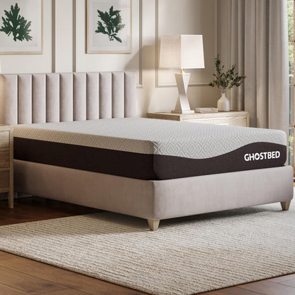 GhostBed 12" Aurora Foam Medium Firm Mattress - Ella and Ross Furniture