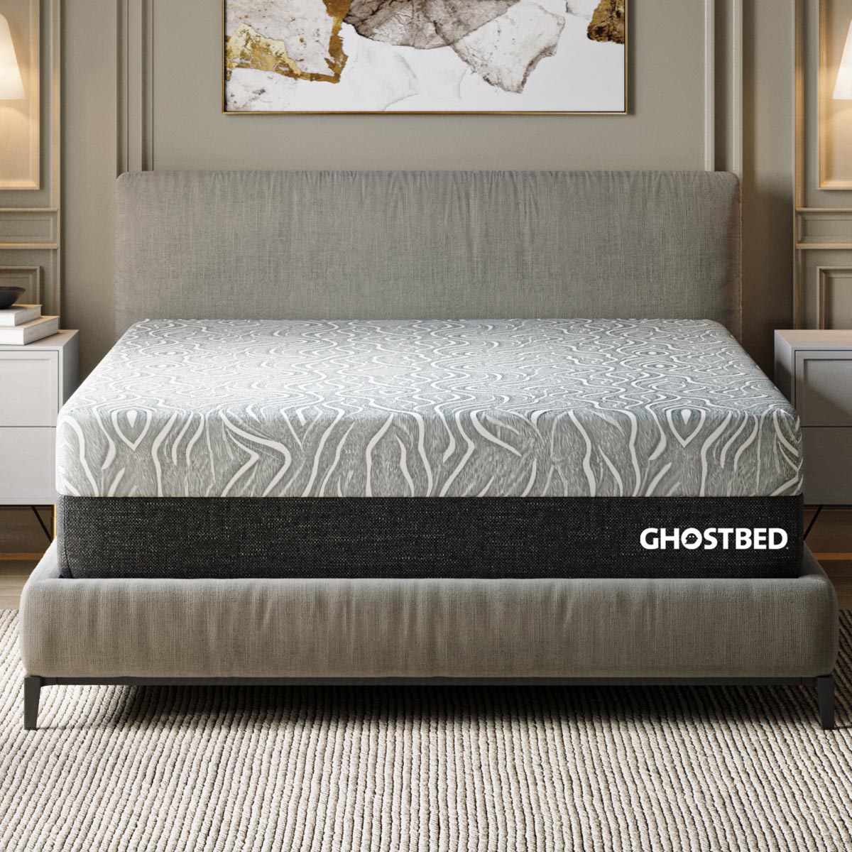 GhostBed 13" Regency Hybrid Medium Plush Mattress - Ella and Ross Furniture