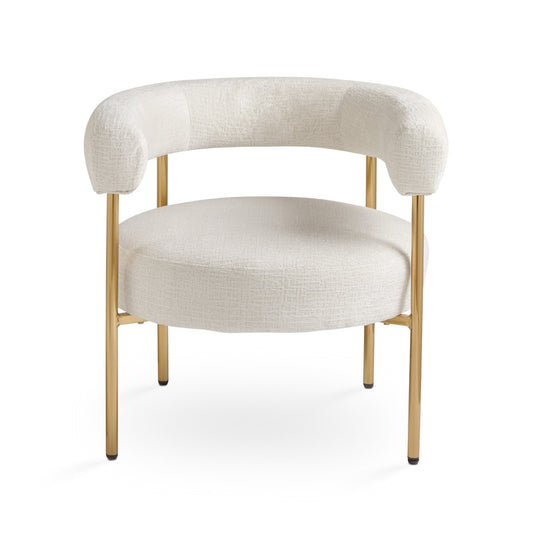 Melrose Accent Chair Ivory - Ella and Ross Furniture