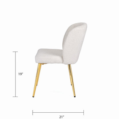 Marcel Dining Chair - Gold.