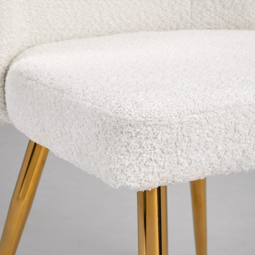 Marcel Dining Chair - Gold.