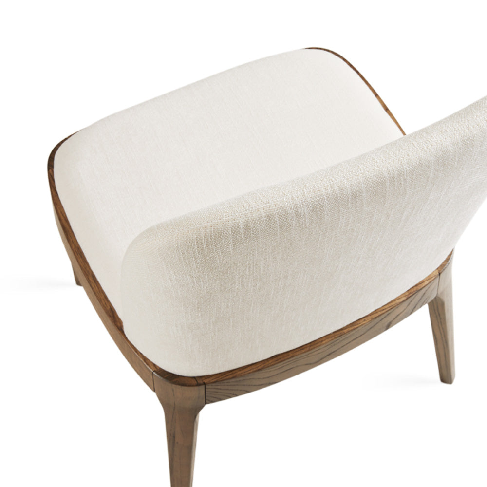 Marlon Dining Chair in Ivory - Ella and Ross Furniture