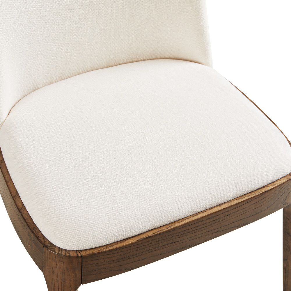 Marlon Dining Chair in Ivory - Ella and Ross Furniture