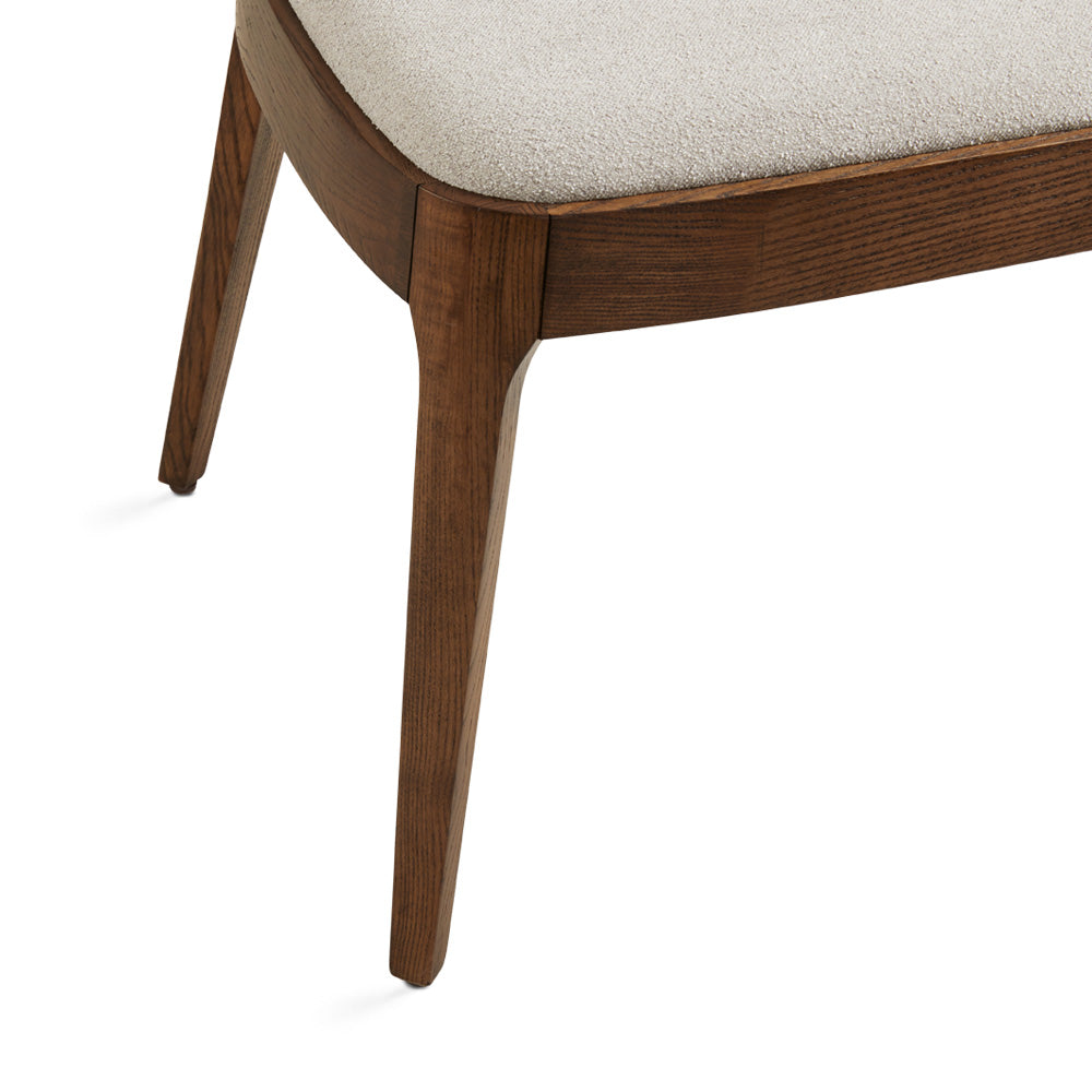 Marlon Dining Chair in Light Grey - Ella and Ross Furniture