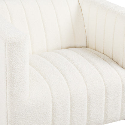 Meeko Boucle Accent Chair - Ella and Ross Furniture
