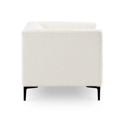 Meeko Boucle Accent Chair - Ella and Ross Furniture