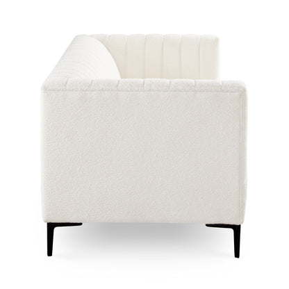Meeko Boucle Loveseat - Ella and Ross Furniture
