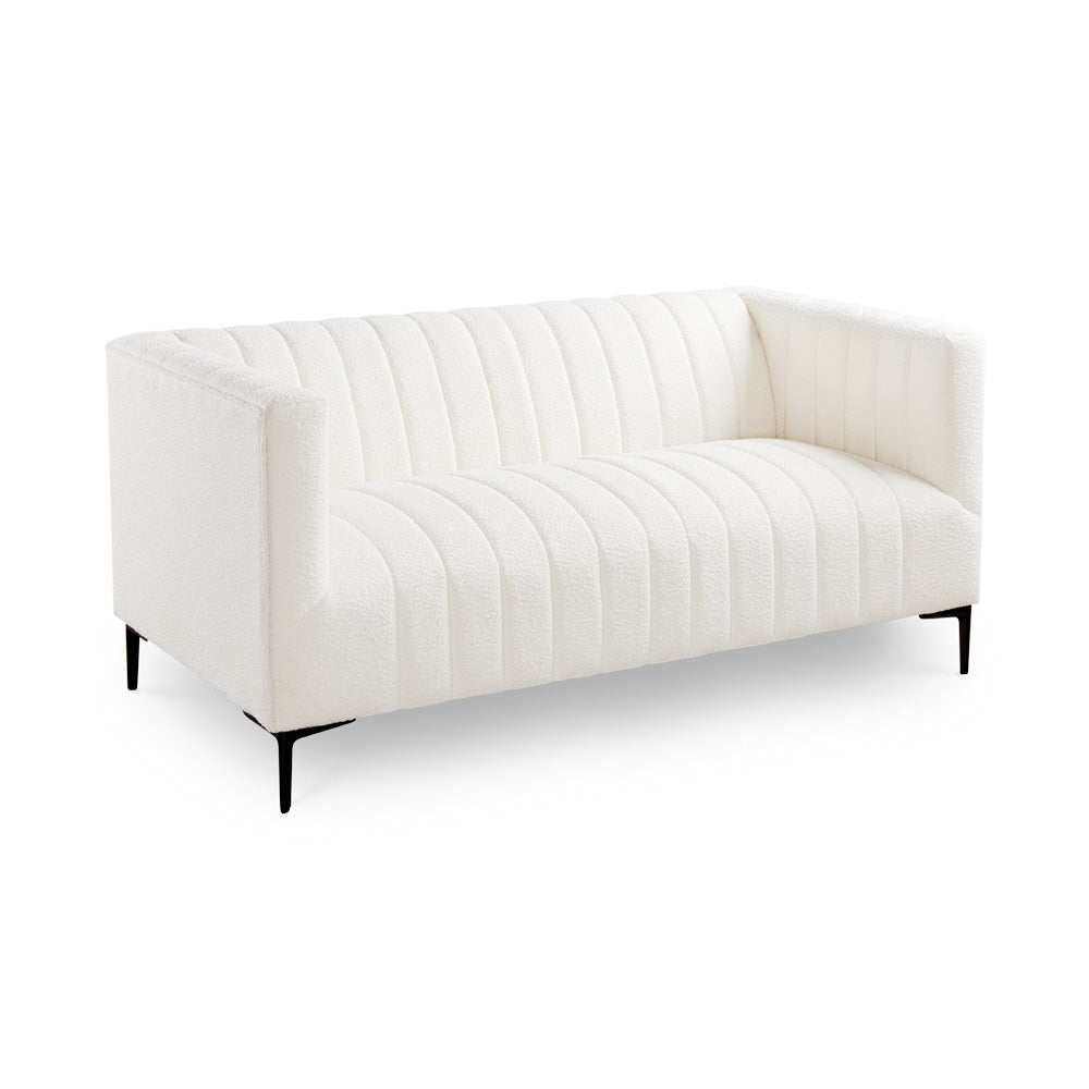 Meeko Boucle Loveseat - Ella and Ross Furniture