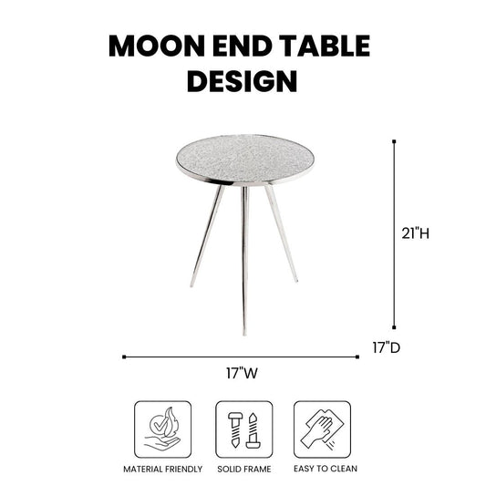 Moon End Table - Ella and Ross Furniture