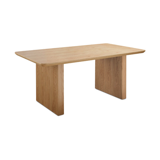 Oak Veneer Dining Table - Ella and Ross Furniture