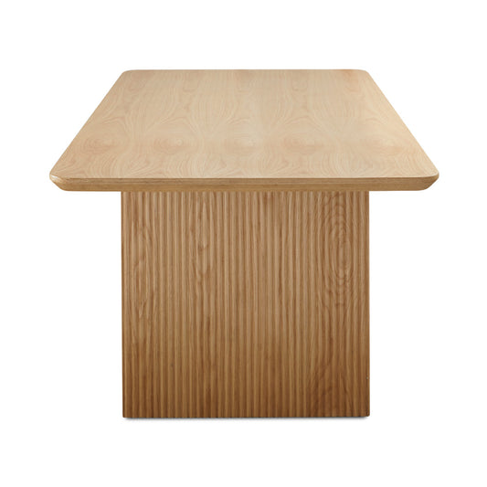 Oak Veneer Dining Table - Ella and Ross Furniture