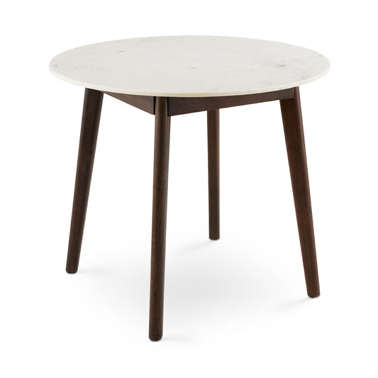Oberlin Marble Round Dining Table - Ella and Ross Furniture