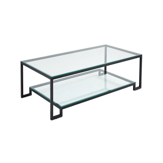 Oslo Coffee Table 41" - Black - Ella and Ross Furniture