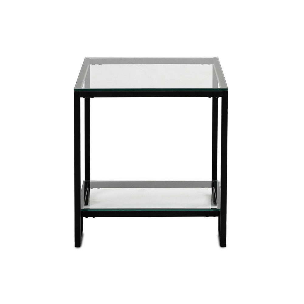 Oslo End Table - Black - Ella and Ross Furniture