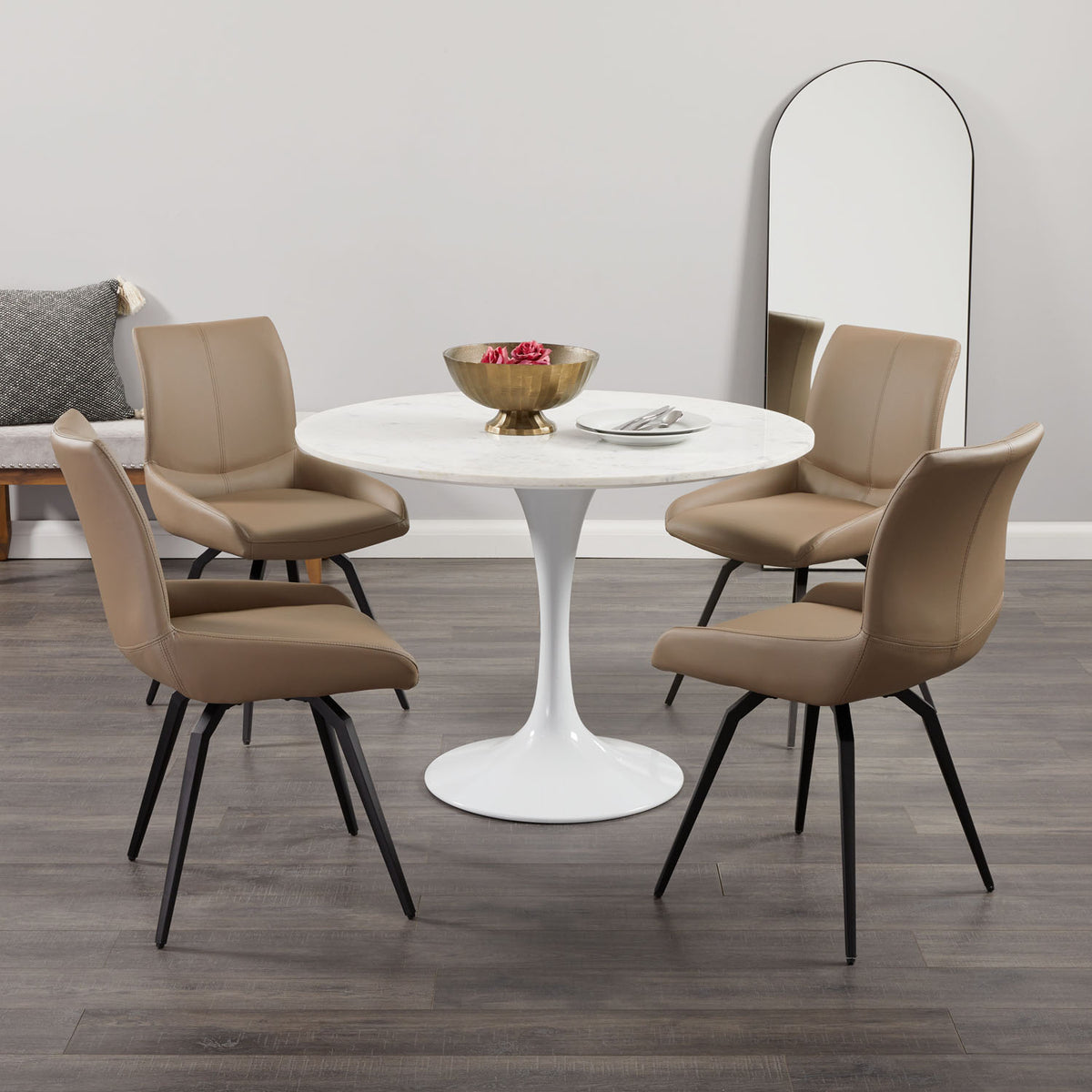 Norman Swivel Dining Chair - Ella and Ross Furniture