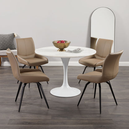 Norman Swivel Dining Chair - Ella and Ross Furniture