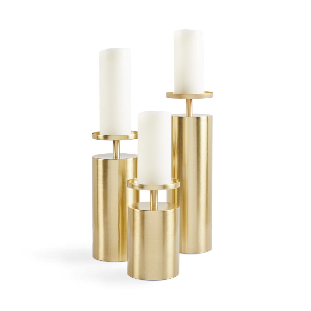 RAYA Pillar Candle Holders - Ella and Ross Furniture