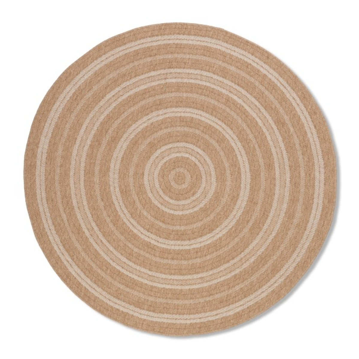 Avanos Indoor Outdoor Round Rug White Circle - Ella and Ross Furniture