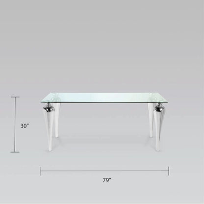 Omnia Dining Table - 71".