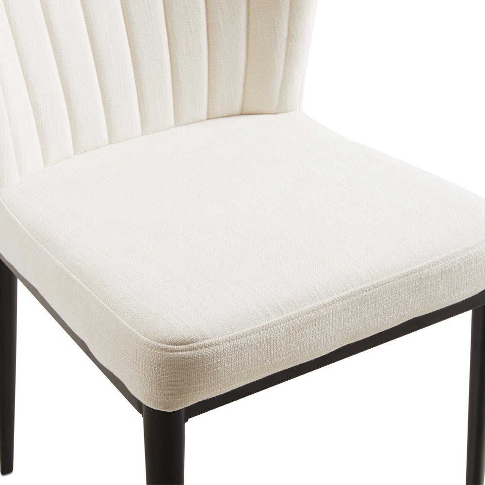 Shell Shape Dining Chair Silex Ivory - Ella and Ross Furniture