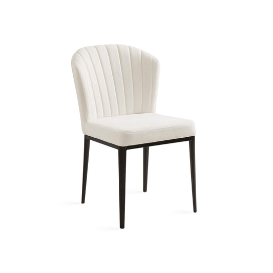 Shell Shape Dining Chair Silex Ivory - Ella and Ross Furniture