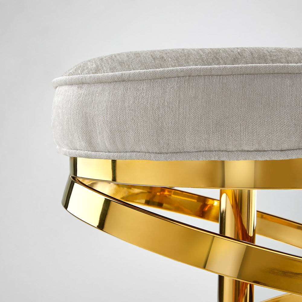 Sterling Gold Counter Stool