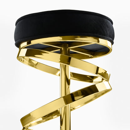 Sterling Gold Counter Stool - Ella and Ross Furniture