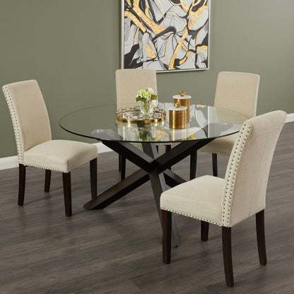 Teeks Wood Dining Table - Ella and Ross Furniture
